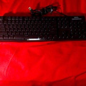 I'm selling a onn LED gaming keyboard. It works a Peace is broken off of it
